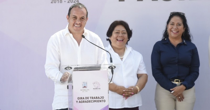 Recuperar la paz en Morelos, compromiso de este gobierno: Cuauhtémoc Blanco 