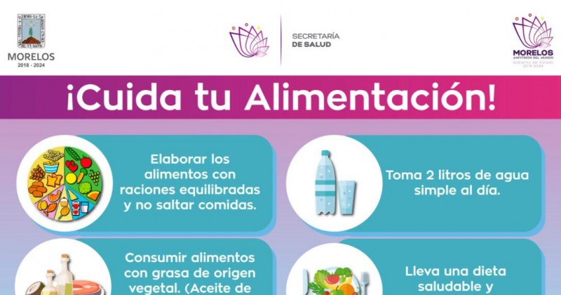 Recomienda salud comer de manera balanceada en fiestas decembrinas