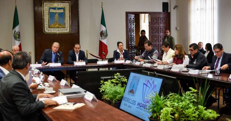 Revisa gobernador proyectos 2019 para Morelos