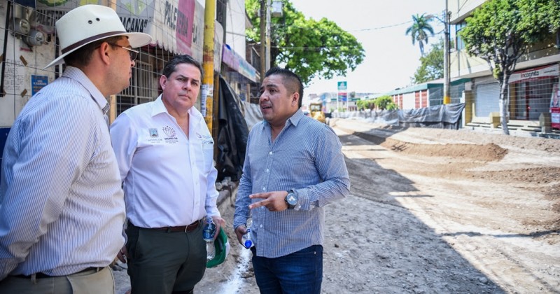 Supervisa Gobierno de Morelos obras en el municipio de Jojutla 