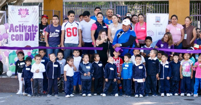 Arranca DIF Morelos programa de activación física para niñas y niños 