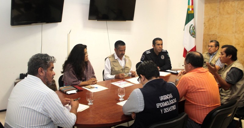 Sostiene CEPCM trabajo coordinado con secciones del Plan Fuerza Tarea Popocatépetl  