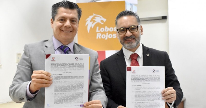 Firman convenio de colaboración UPEMOR y Canacintra