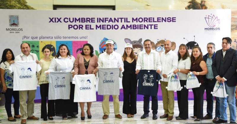Será Morelos sede de la Cumbre Infantil por el Medio Ambiente 