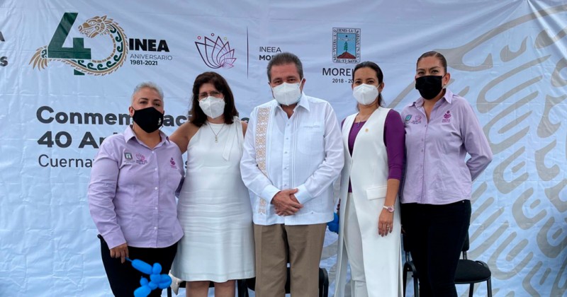 Celebra INEEA Morelos 40 aniversario del INEA con diversas actividades