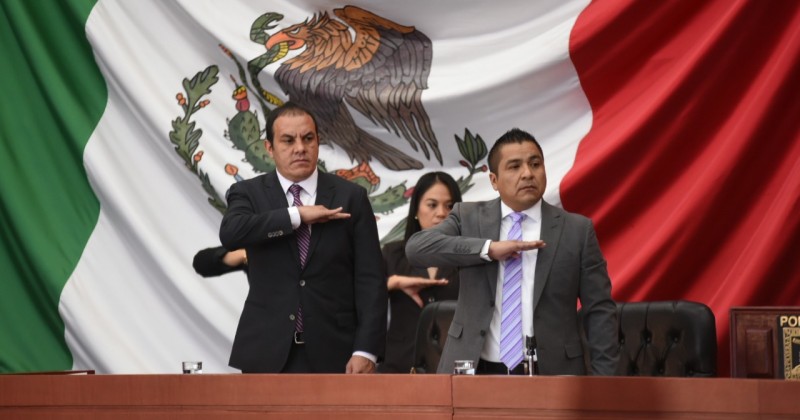 Necesita Morelos de la unidad y coordinación de los tres poderes del estado: Cuauhtémoc Blanco
