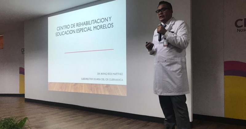 Imparte DIF Morelos capacitación a unidades básicas de rehabilitación