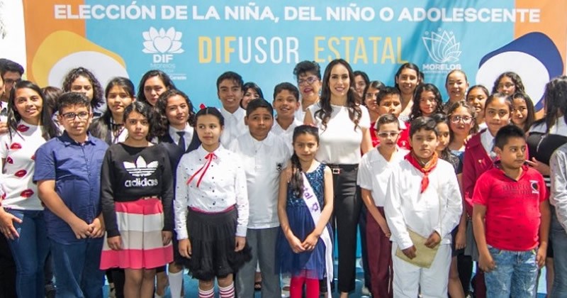 Realiza DIF Morelos elección del DIFusor de los derechos de las niñas, niños y adolescentes