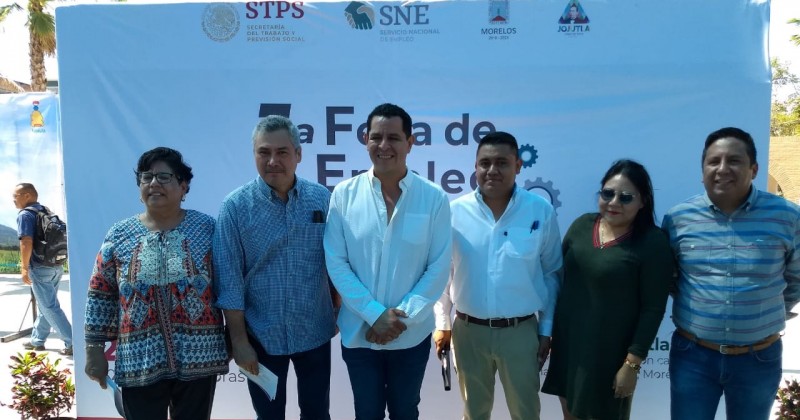 Realiza SNE Morelos primera Feria de Empleo Jojutla 2019