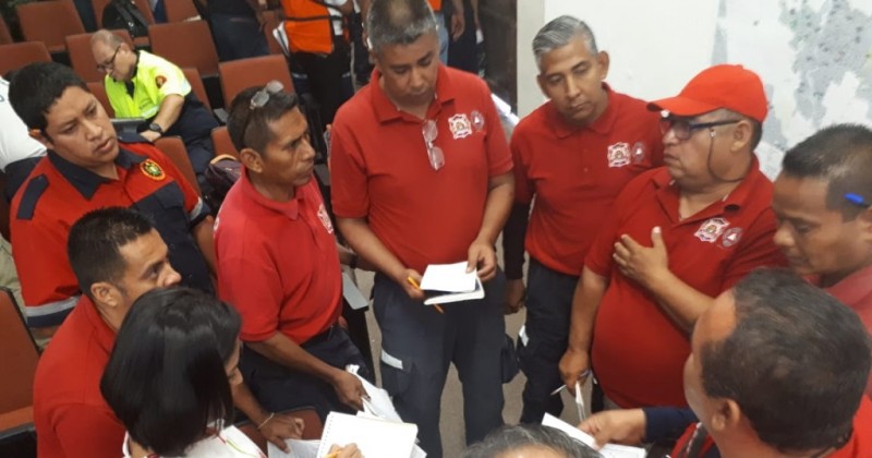 Reciben corporaciones de rescate de Morelos capacitación por especialistas de Oregón