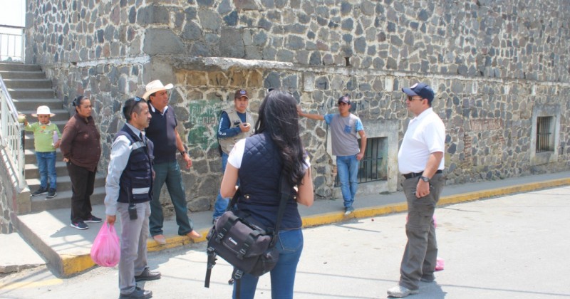 Supervisan autoridades de Morelos y Puebla rutas de evacuación alternas del Popocatépetl