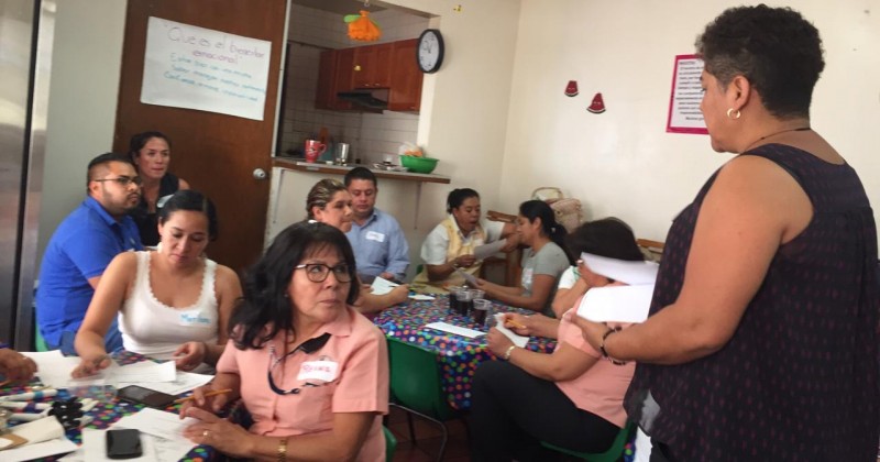 Imparte DIF Morelos taller a docentes del TSJ Morelos