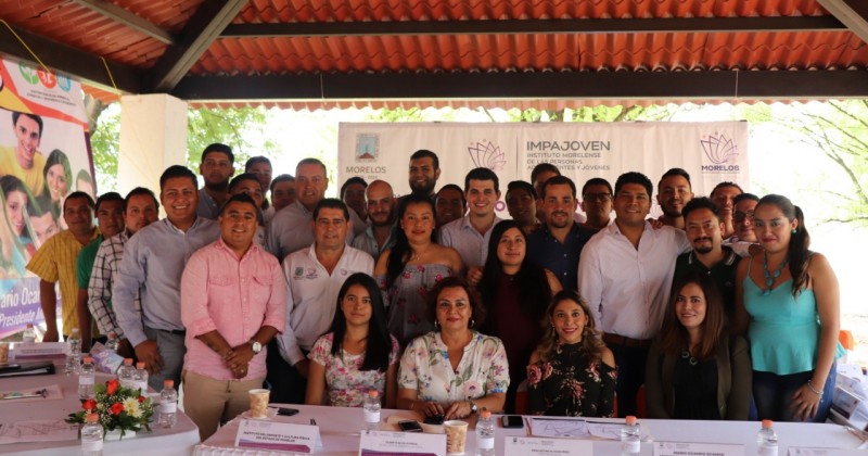 Fortalecen alianzas Gobierno de Morelos y municipios a favor de las juventudes