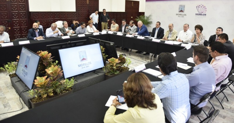 Gobiernos de Morelos y de México asumen compromiso de avanzar en la reconstrucción  