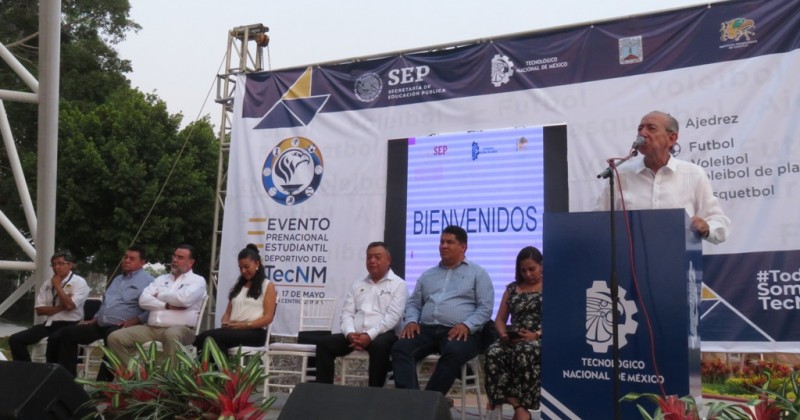 Inauguran encuentro deportivo del Tecnológico de México