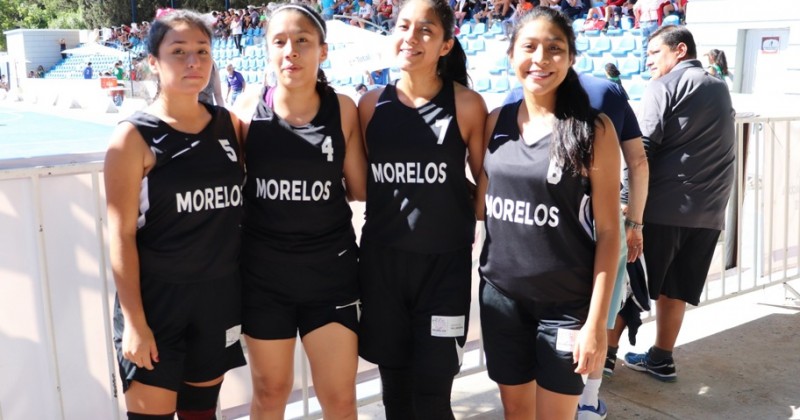 Participan morelenses de basquetbol 3x3 en Olimpiada Nacional 2019  