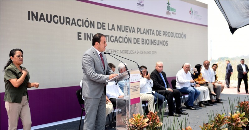 Busca Cuauhtémoc Blanco posicionar a Morelos como líder en investigación y desarrollo tecnológico  