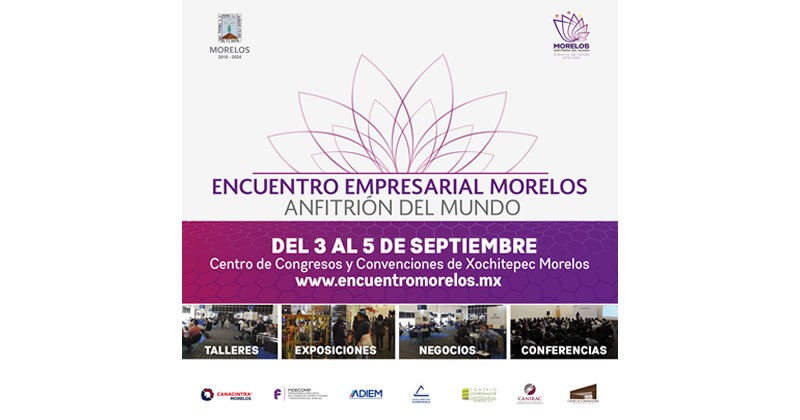 Alista SDEyT Encuentro Empresarial, Morelos Anfitrión del Mundo 