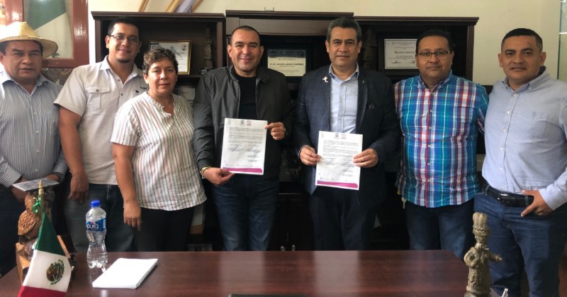 Signan Secretaría de la Contraloría y Yautepec convenio de coordinación