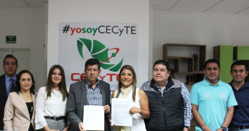 Celebra CECyTE Morelos convenio con Hospital del Niño Morelense