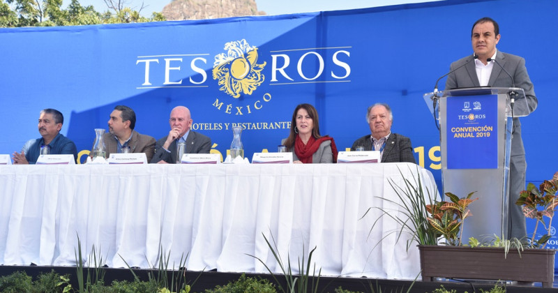 Reitera Cuauhtémoc Blanco compromiso a favor del sector turístico morelense  