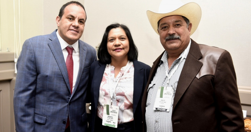 Impulsa Cuauhtémoc Blanco agenda de campo morelense en Asamblea General del Consejo Nacional Agropecuario