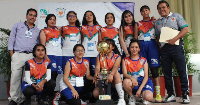 Realiza CECyTE Morelos encuentro deportivo interinstitucional 
