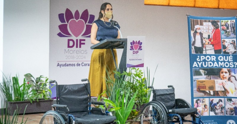 Reafirma DIF Morelos su compromiso con las personas con discapacidad y movilidad reducida