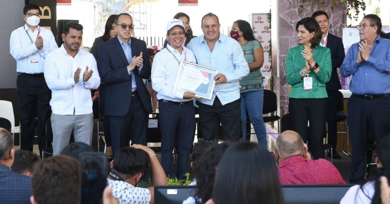 Reafirma Cuauhtémoc Blanco que Morelos se posiciona como centro de negocios innovadores con mercados internacionales