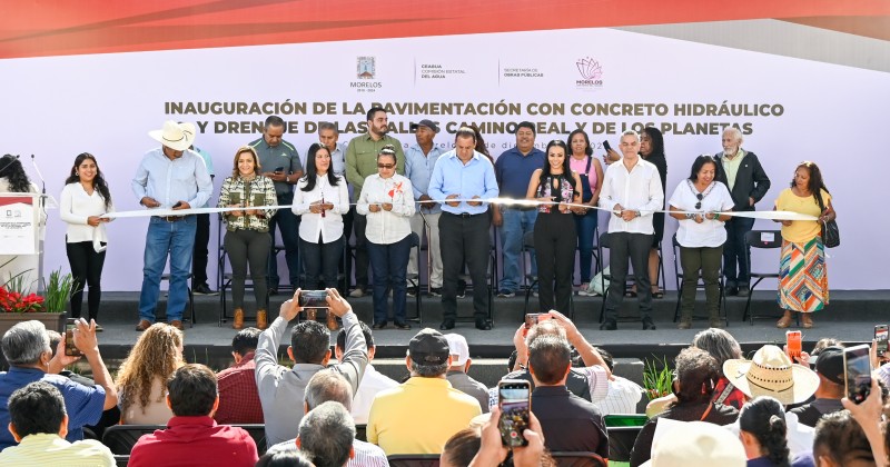 Prioriza Gobierno de Cuauhtémoc Blanco atención a necesidades básicas para sumar al desarrollo del entorno social