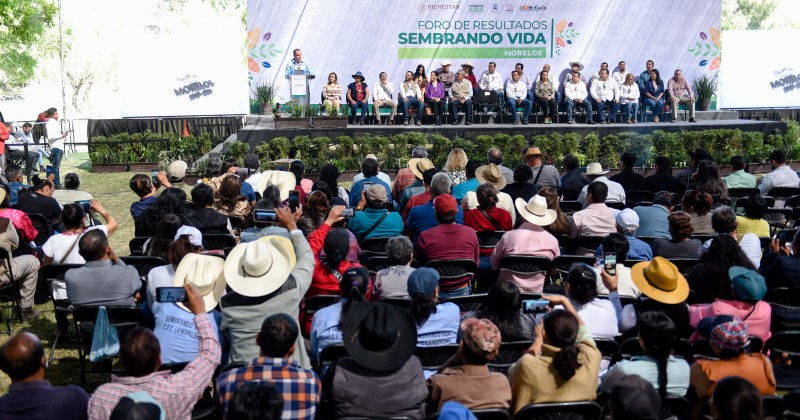 Destacan autoridades del Gobierno federal respaldo de Cuauhtémoc Blanco para dar resultados a la ciudadanía