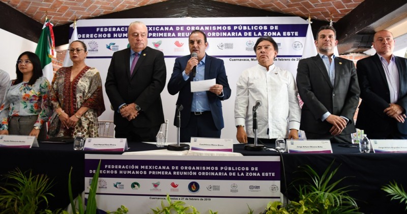 Realizan en Morelos Reunión Regional de Derechos Humanos de la zona este del país