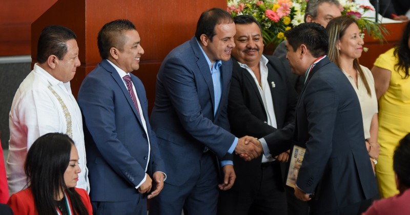Participa Cuauhtémoc Blanco en la entrega del “Premio Estatal de Abogados Antonio Díaz Soto y Gama” 2019