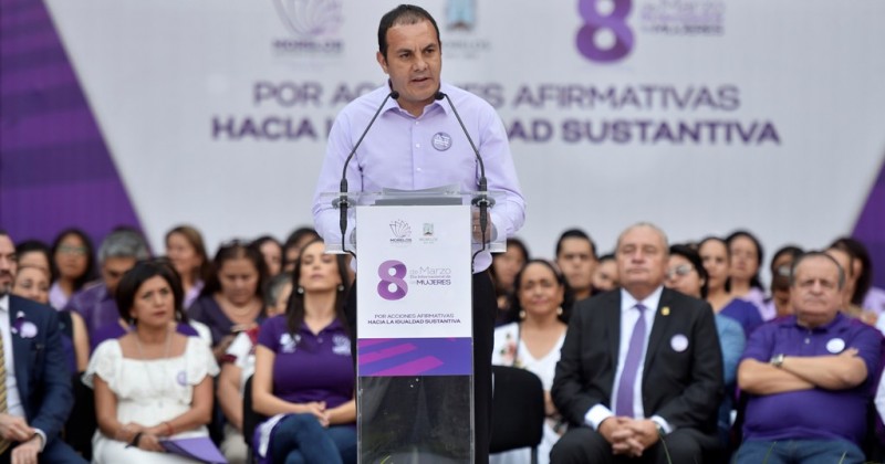 Atenderá Cuauhtémoc Blanco la Alerta de Violencia de Género que dejó gobierno de Graco Ramírez