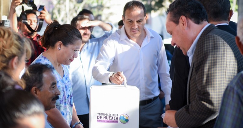 Participa Cuauhtémoc Blanco en consulta de la termoeléctrica