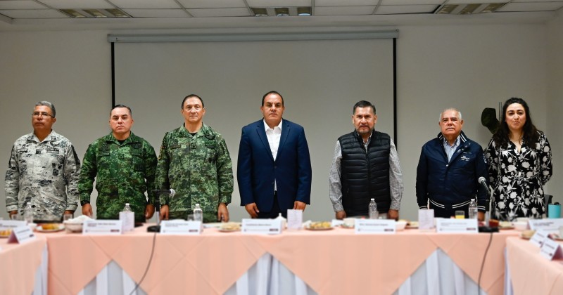Acuerdan autoridades de la Mesa de Seguridad estrategia para la regularización de motocicletas que circulen en Morelos