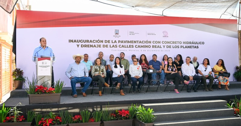 Reconocen habitantes de Cuernavaca al Gobierno de Cuauhtémoc Blanco por garantizar los servicios básicos y mejorar su calidad de vida