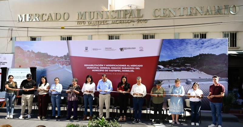 Continúa Gobierno de Cuauhtémoc Blanco con el fortalecimiento de mercados para impulsar la economía y preservar el sentido de pertenencia de las comunidades