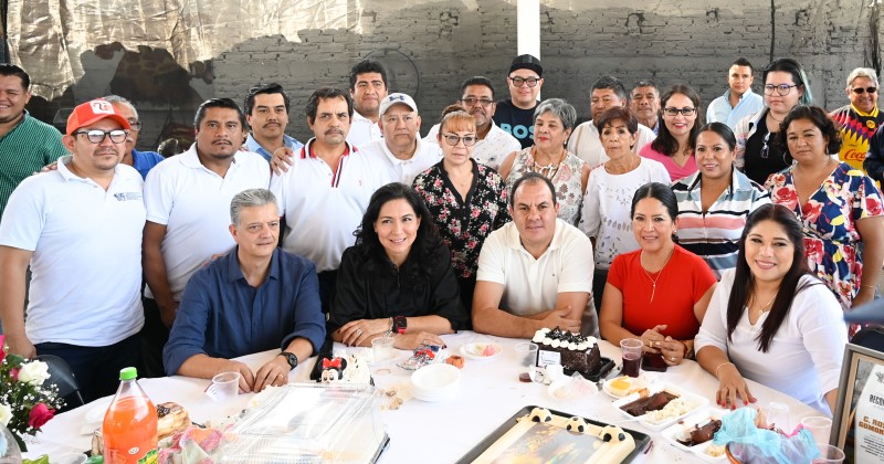 Comerciantes de mercados públicos de Morelos reconocen apoyo del gobierno de Cuauhtémoc Blanco