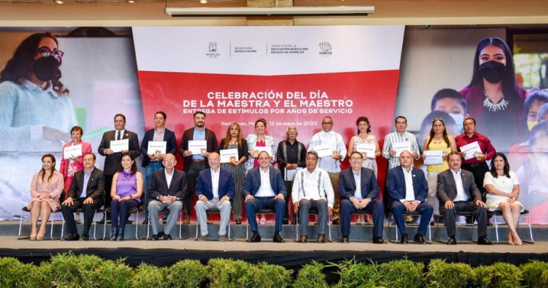 Unen esfuerzos gobierno de Cuauhtémoc Blanco y docentes para lograr una educación de excelencia en Morelos