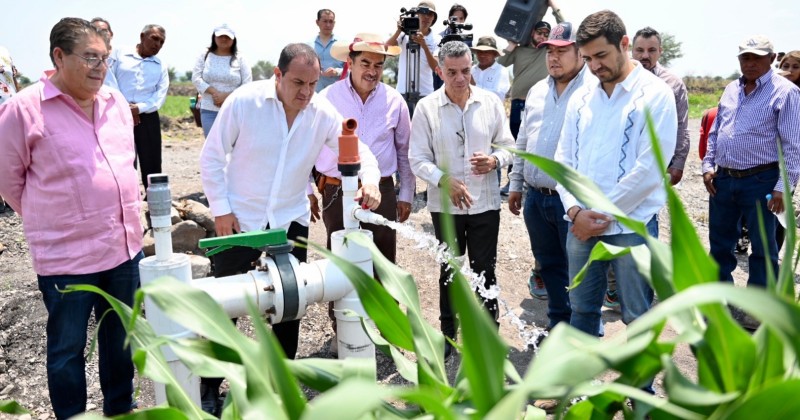Impulsa Cuauhtémoc Blanco infraestructura hidroagrícola  como motor de desarrollo en Tepalcingo