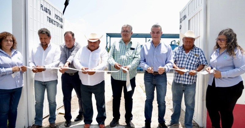 Fortalece Ceagua abasto del recurso natural con el programa de rehabilitación de tres plantas potabilizadoras