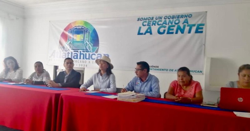 Sostiene Ceagua reunión de trabajo con alcaldesa de Atlatlahucan