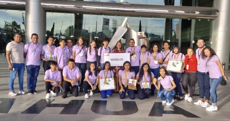 Gana CECyTE Morelos Concurso Nacional de Creatividad e Innovación Tecnológica 2022
