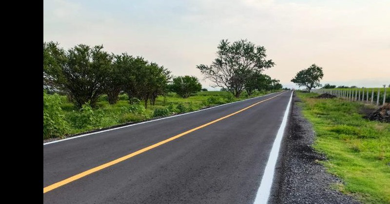 Concluye rehabilitación de la carretera La Laja - Tenango en el municipio de Jantetelco