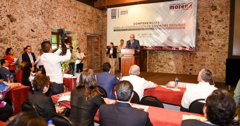 Se impulsa en Morelos un proyecto para restituir la confianza y paz social: José Manuel Sanz