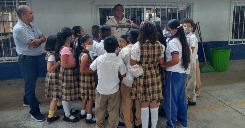 Conocen alumnos bondades del Parque Estatal El Texcal