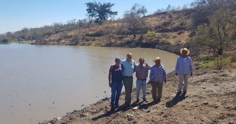 Concluyen trabajos de desazolve de la presa de Cuentepec