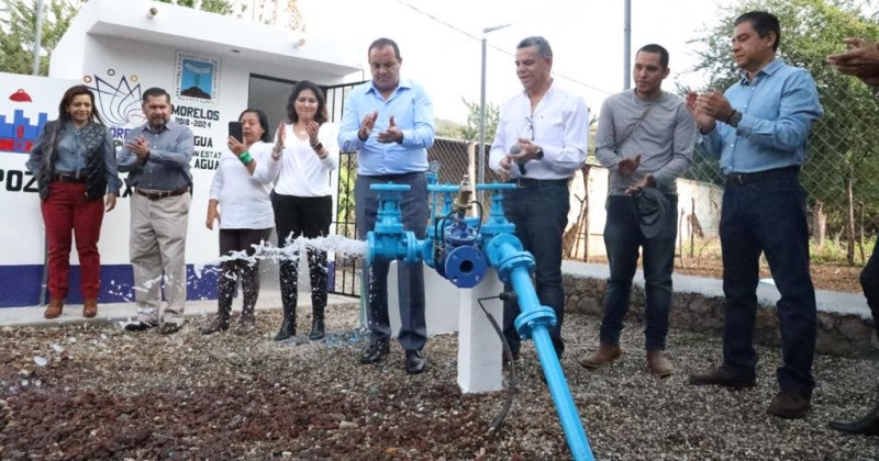 Transforma Gobierno de Morelos la infraestructura hidráulica con inversión histórica