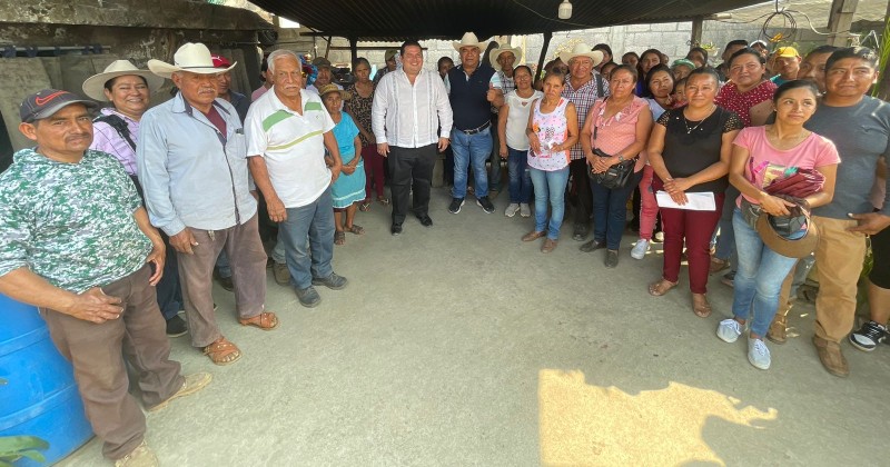 Entrega Sedagro insumos agrícolas en los Altos de Morelos
